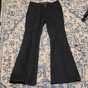 Michael Kors sz 6 dark wash flair blue jeans